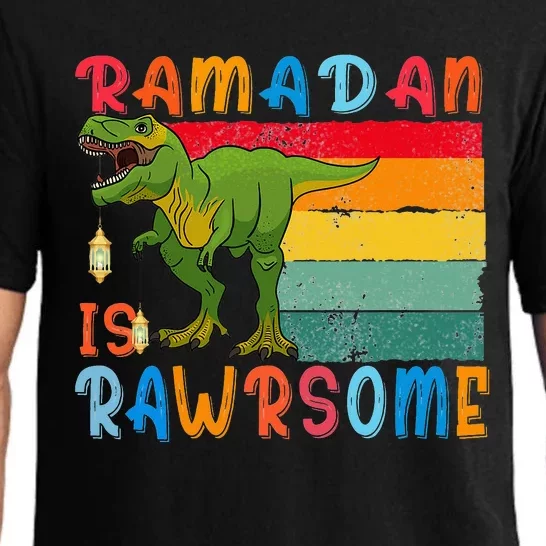 Ramadan Dinosaur Ramadan Is Rawrsome Ramadan Mubarak Pajama Set