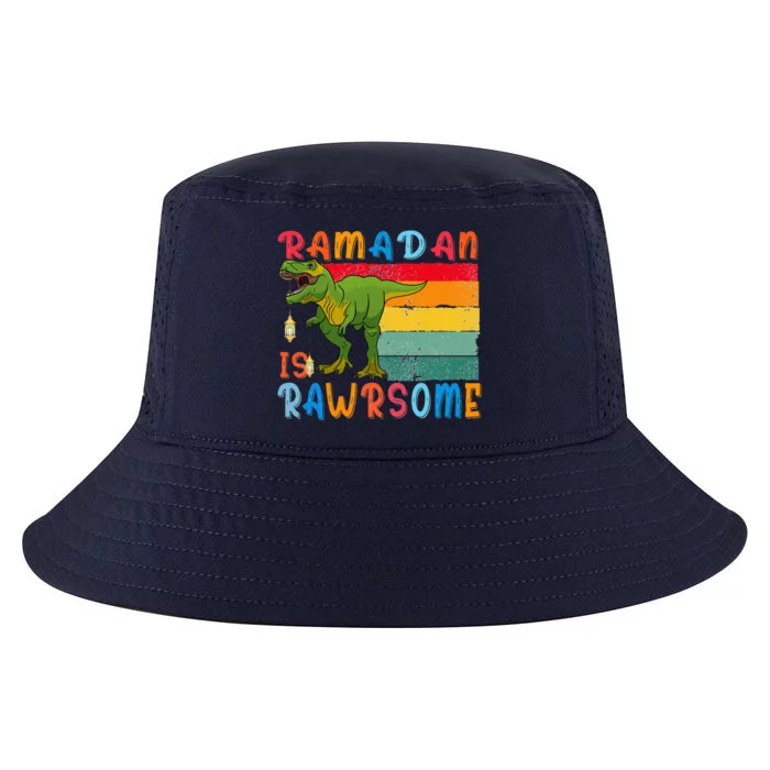 Ramadan Dinosaur Ramadan Is Rawrsome Ramadan Mubarak Cool Comfort Performance Bucket Hat