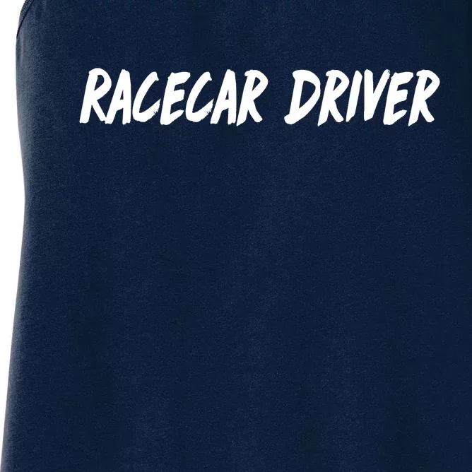 Racecar Driver Women's Racerback Tank