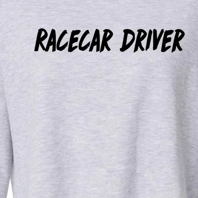 Racecar Driver Cropped Pullover Crew