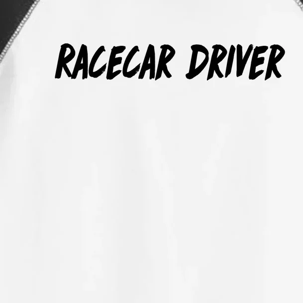 Racecar Driver Toddler Fine Jersey T-Shirt