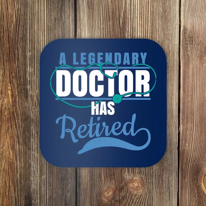 Retired Doctor Retirement Gift for Retiring Medical MD Coaster