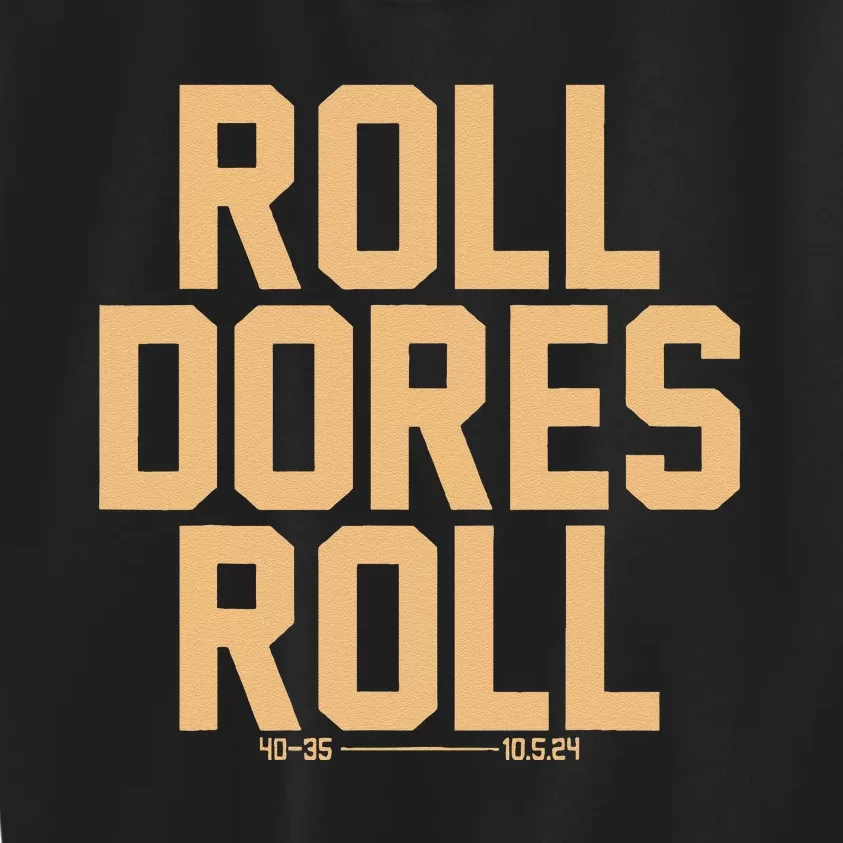 Roll Dores Roll 40 35 Kids Sweatshirt