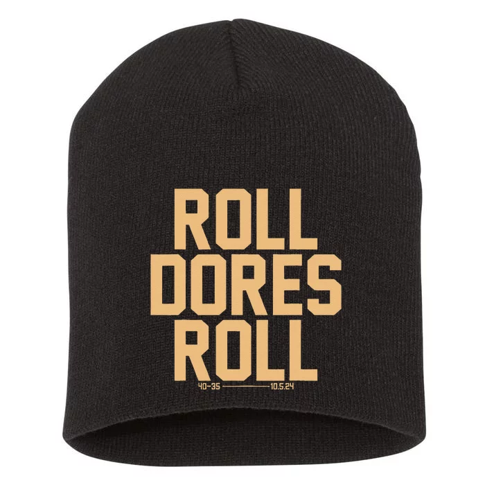 Roll Dores Roll 40 35 Short Acrylic Beanie