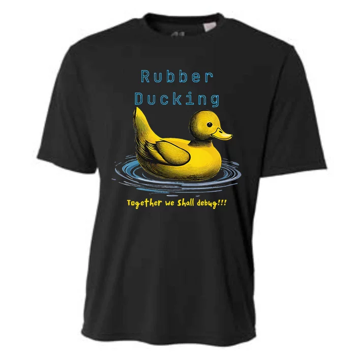 Rubber Ducking Cooling Performance Crew T-Shirt