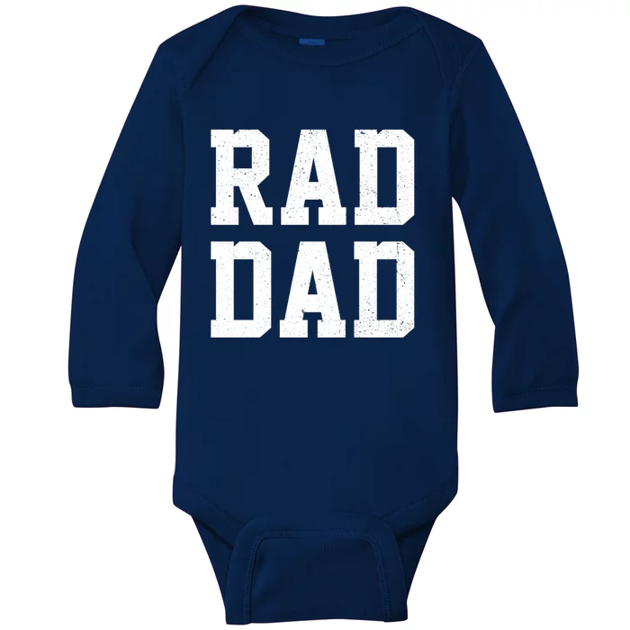 Rad Dad Baby Long Sleeve Bodysuit