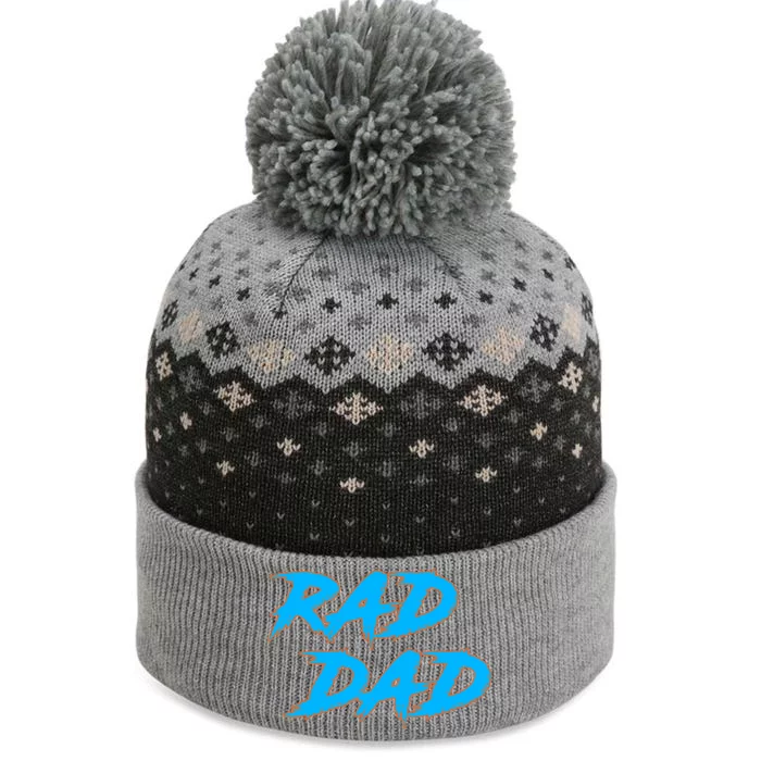 Rad Dad The Baniff Cuffed Pom Beanie