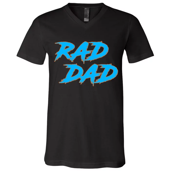 Rad Dad V-Neck T-Shirt