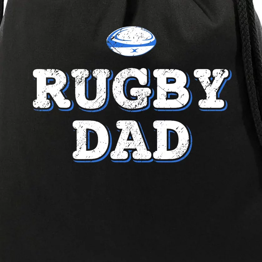 Rugby Dad Drawstring Bag