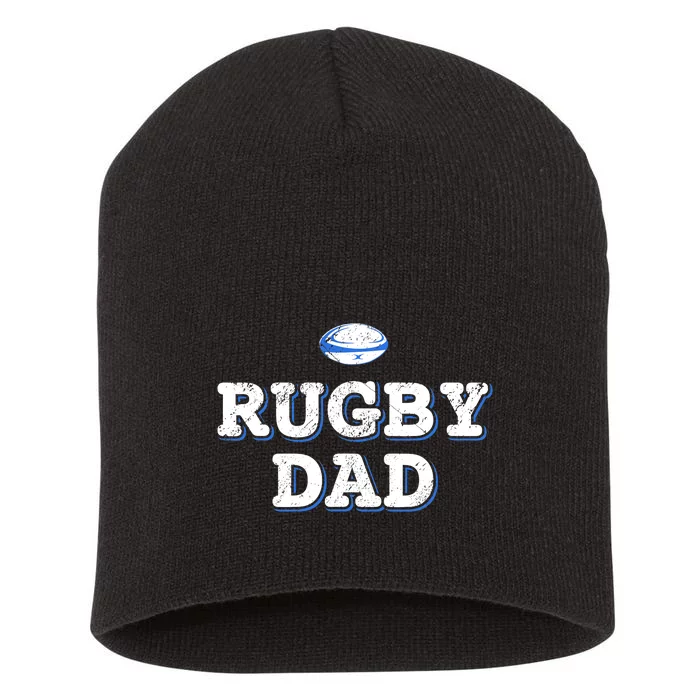 Rugby Dad Short Acrylic Beanie