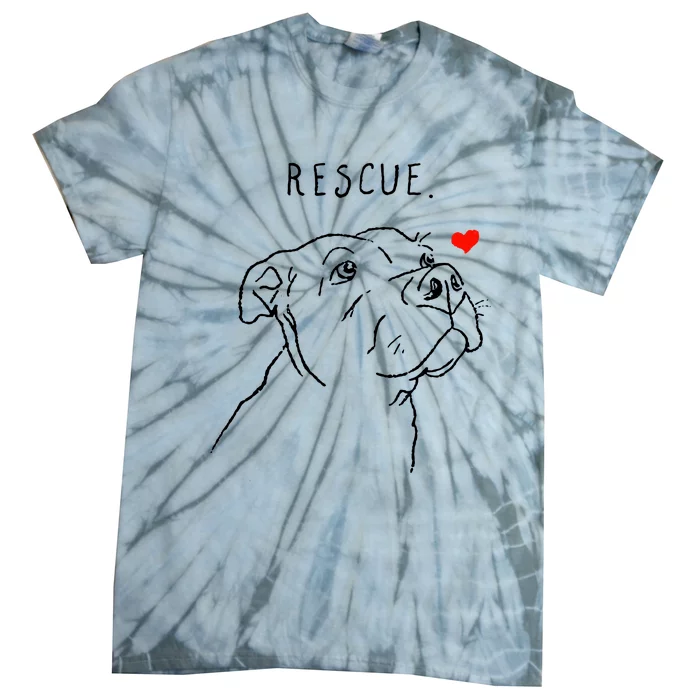 Rescue Dog Tie-Dye T-Shirt