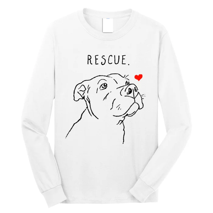 Rescue Dog Long Sleeve Shirt