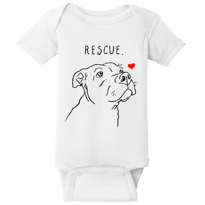 Rescue Dog Baby Bodysuit