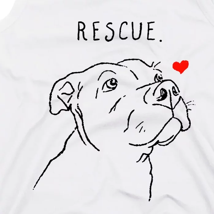 Rescue Dog Tank Top