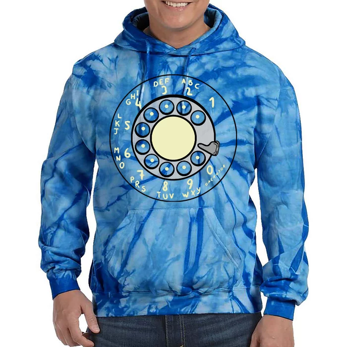 Rotary Dial Tie Dye Hoodie