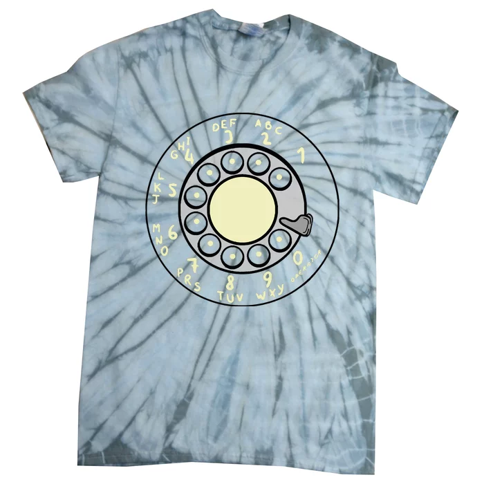 Rotary Dial Tie-Dye T-Shirt