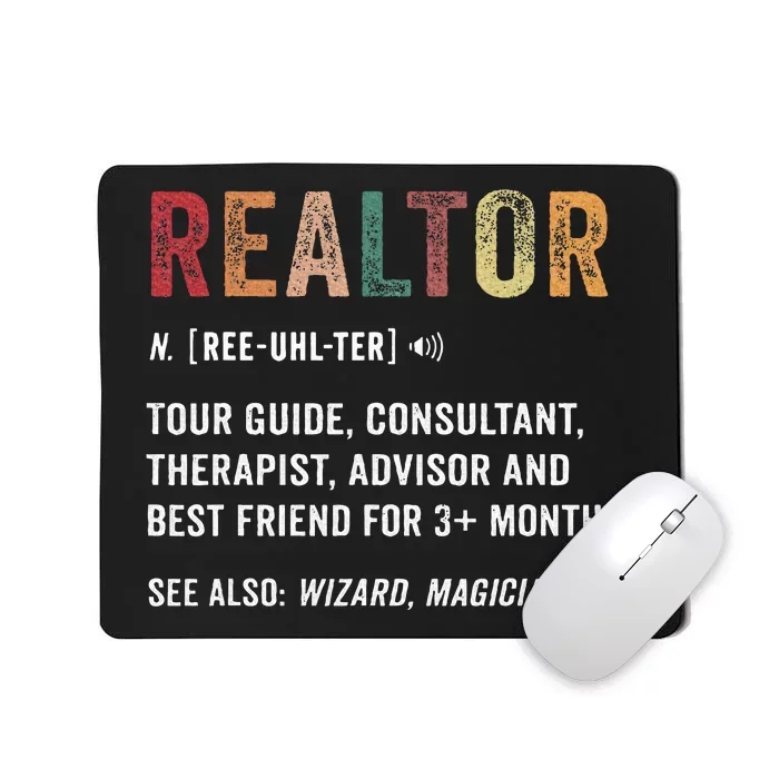 Realtor Definition Mousepad