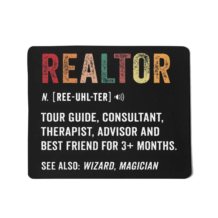 Realtor Definition Mousepad