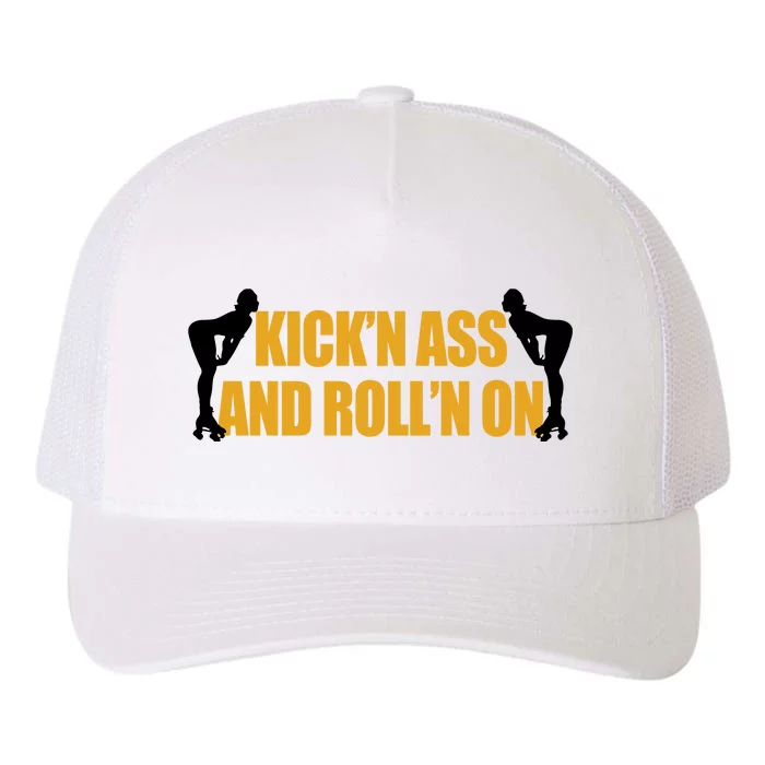 Roller Derby Roll'n On Yupoong Adult 5-Panel Trucker Hat