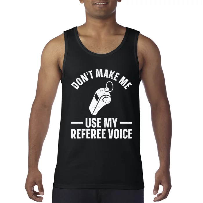 Referee Design Reffing Ref Sport Referee Tank Top