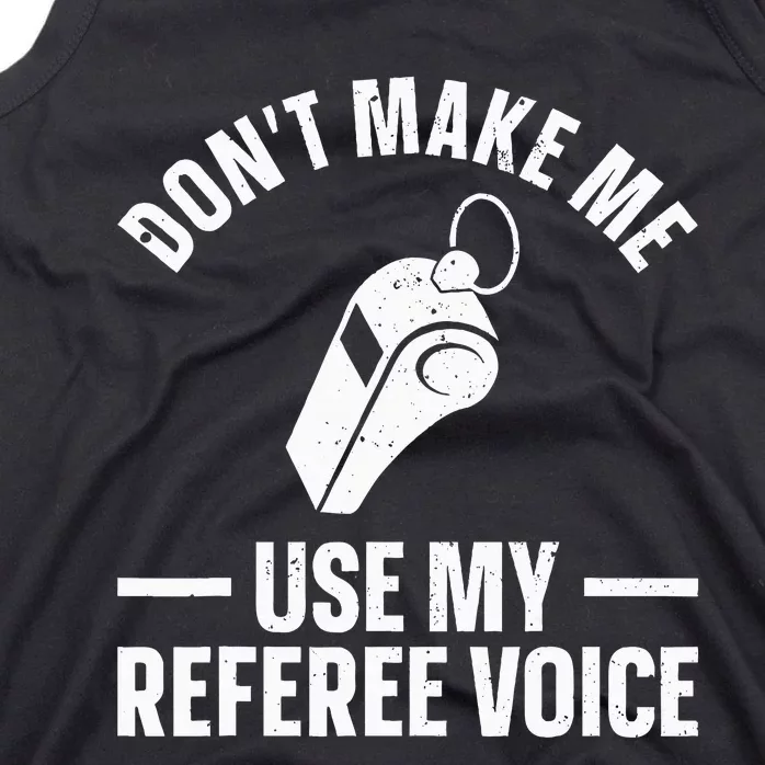 Referee Design Reffing Ref Sport Referee Tank Top