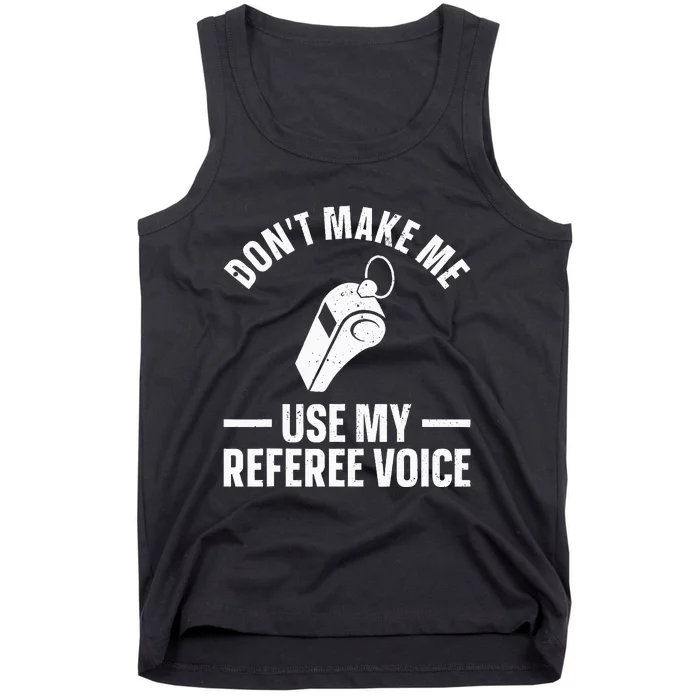 Referee Design Reffing Ref Sport Referee Tank Top