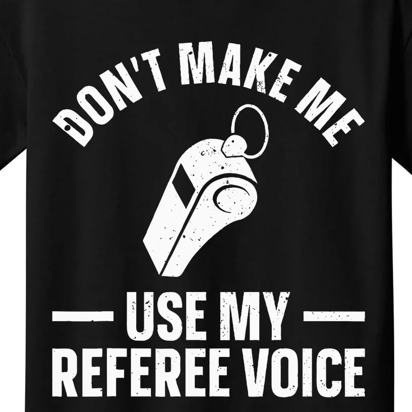 Referee Design Reffing Ref Sport Referee Kids T-Shirt