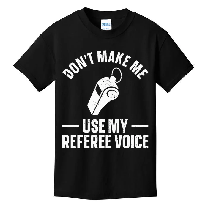 Referee Design Reffing Ref Sport Referee Kids T-Shirt