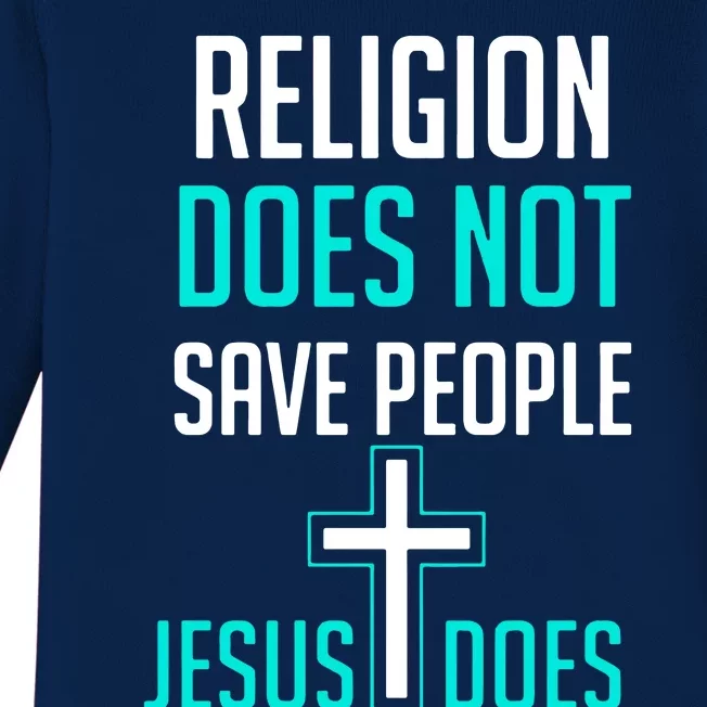 Religion Does Baby Long Sleeve Bodysuit