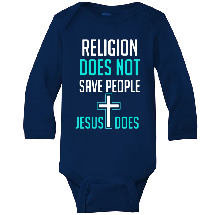 Religion Does Baby Long Sleeve Bodysuit