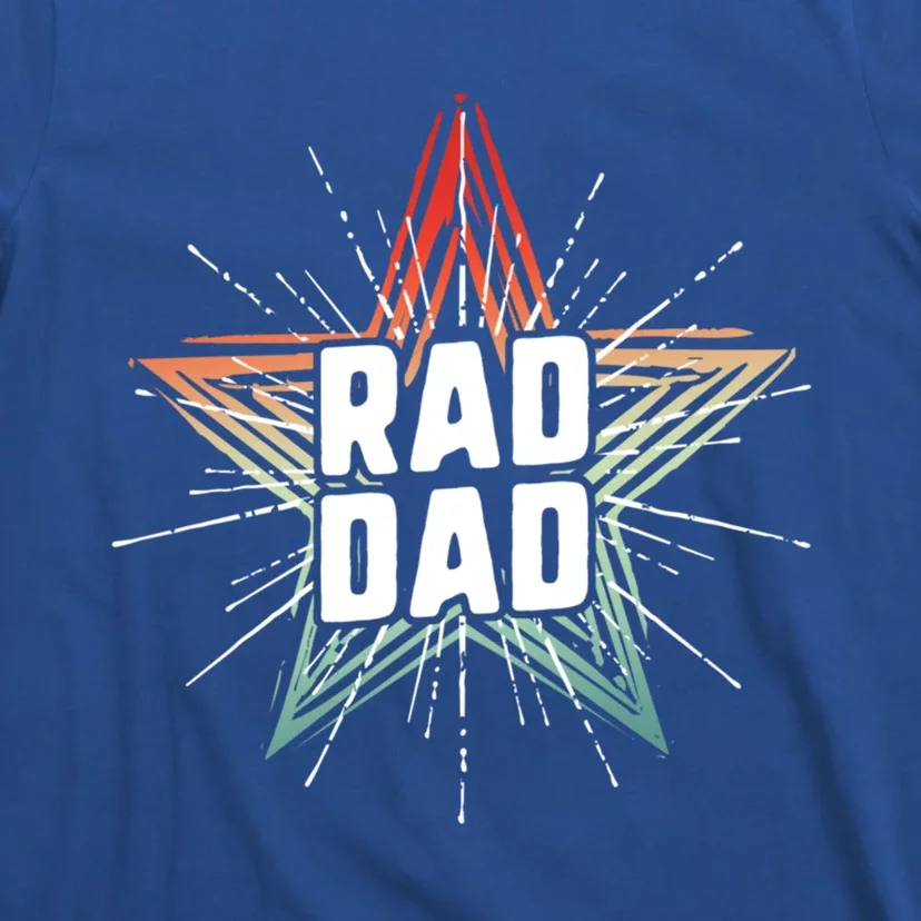 Rad Dad Rock Star Dad FatherS Day Cool Gift T-Shirt