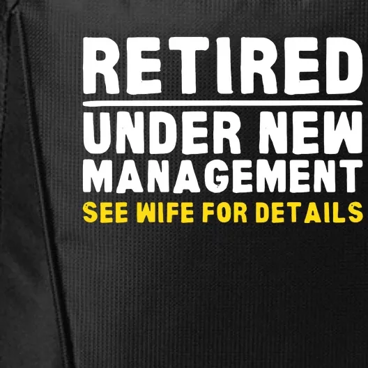 Retirement Dad Retiring Party City Backpack