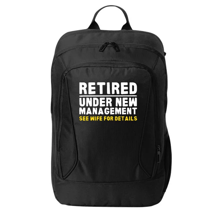 Retirement Dad Retiring Party City Backpack