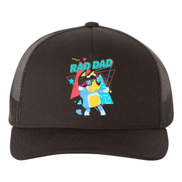 Rad Dad Yupoong Adult 5-Panel Trucker Hat