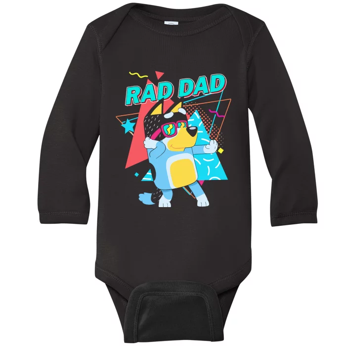 Rad Dad Baby Long Sleeve Bodysuit