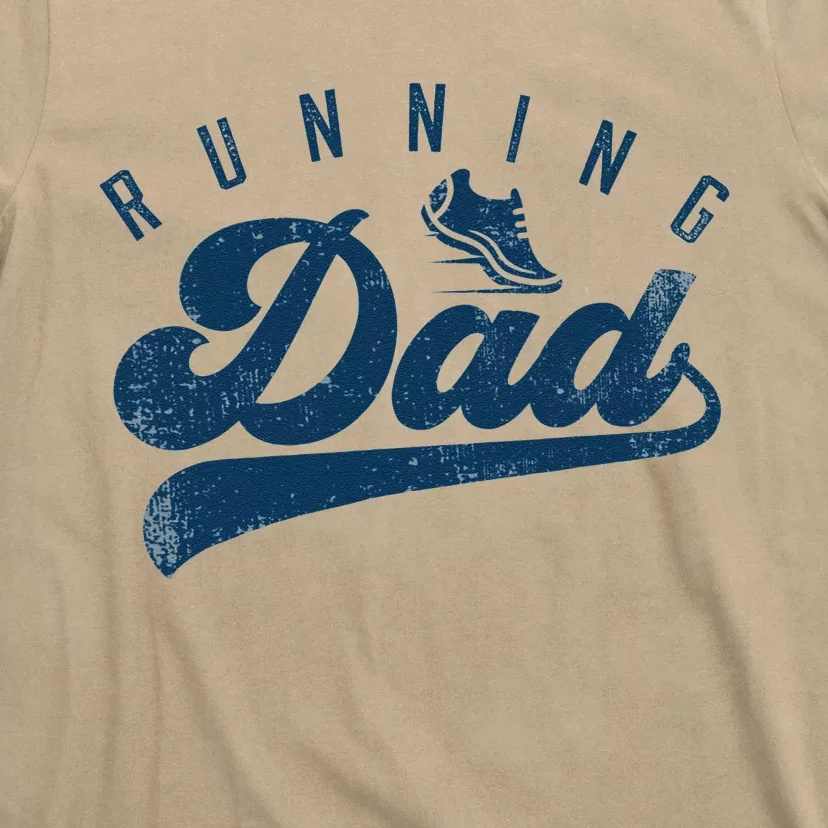 Running Dad Runner Gifts Daddy Fathers Day T-Shirt