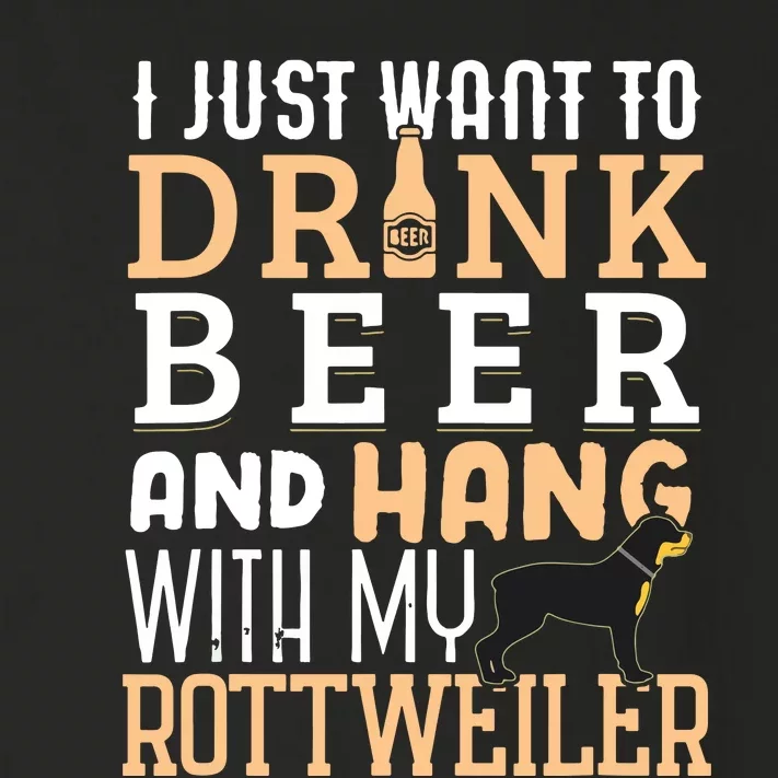 Rottweiler Dad Shirts Funny Fathers Day Rottie Dog Beer Toddler Long Sleeve Shirt