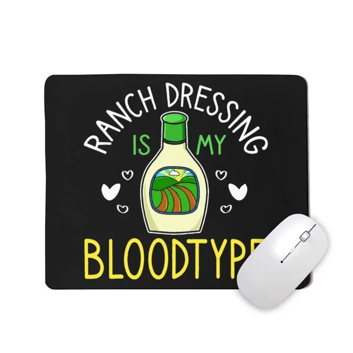 Ranch Dressing Salad Sauce Mousepad