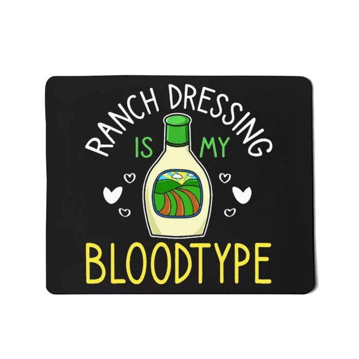 Ranch Dressing Salad Sauce Mousepad