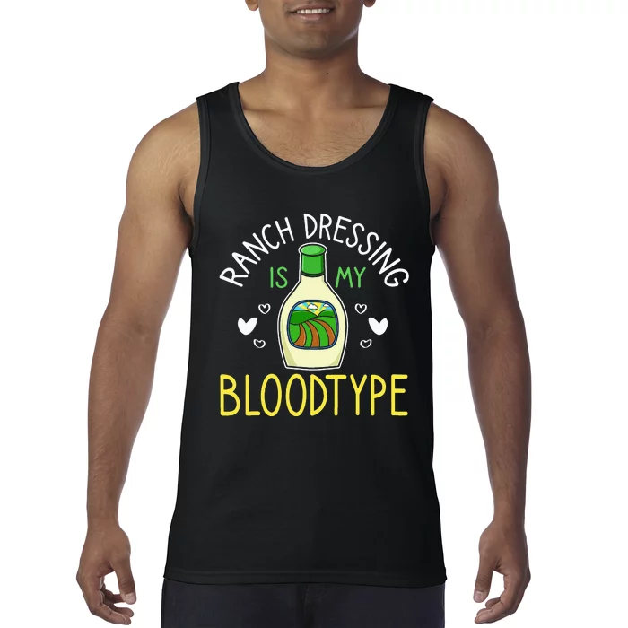 Ranch Dressing Salad Sauce Tank Top