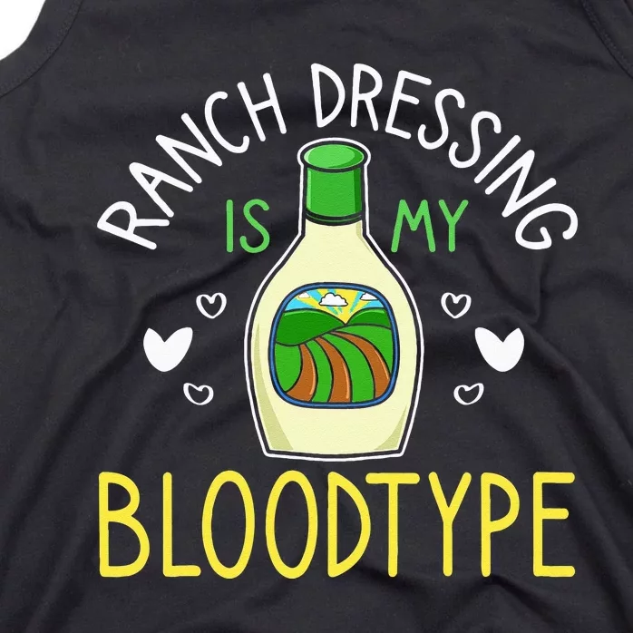 Ranch Dressing Salad Sauce Tank Top