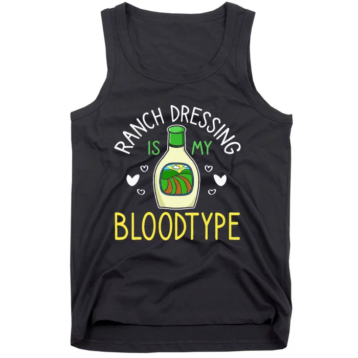 Ranch Dressing Salad Sauce Tank Top