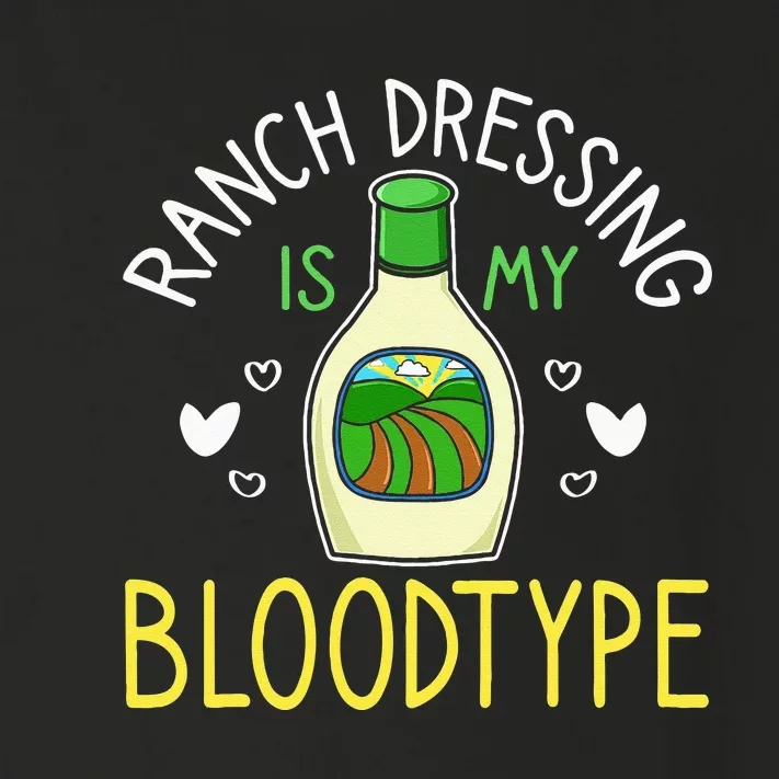 Ranch Dressing Salad Sauce Toddler Long Sleeve Shirt