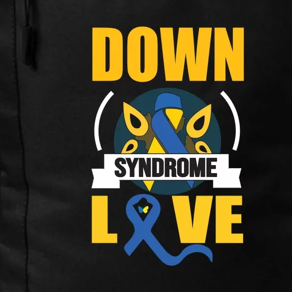 Ribbon Down Syndrome Love Down Syndrome Awareness Day Gift Daily Commute Backpack