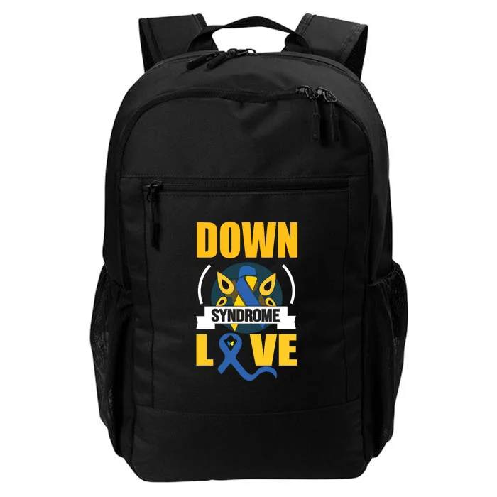 Ribbon Down Syndrome Love Down Syndrome Awareness Day Gift Daily Commute Backpack