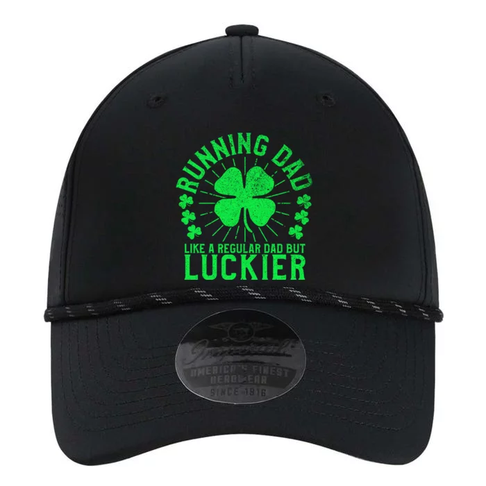 Running Dad St Patrick's Day 5k Marathon Runner And Run Lover Gift Performance The Dyno Cap