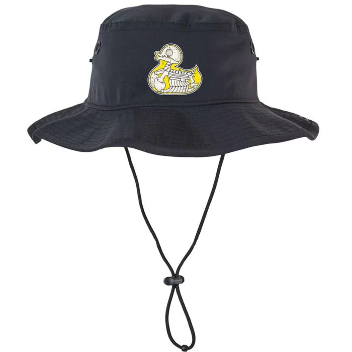 Rubber Duck Skeleton Lazy Halloween Costume Funny Ducky Legacy Cool Fit Booney Bucket Hat