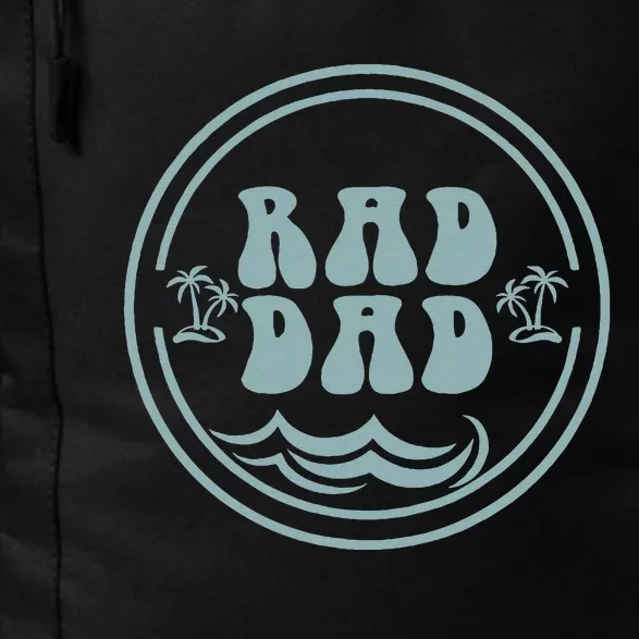 Rad Dad Surf Matching Birthday The Big One 1st Birthday Daily Commute Backpack