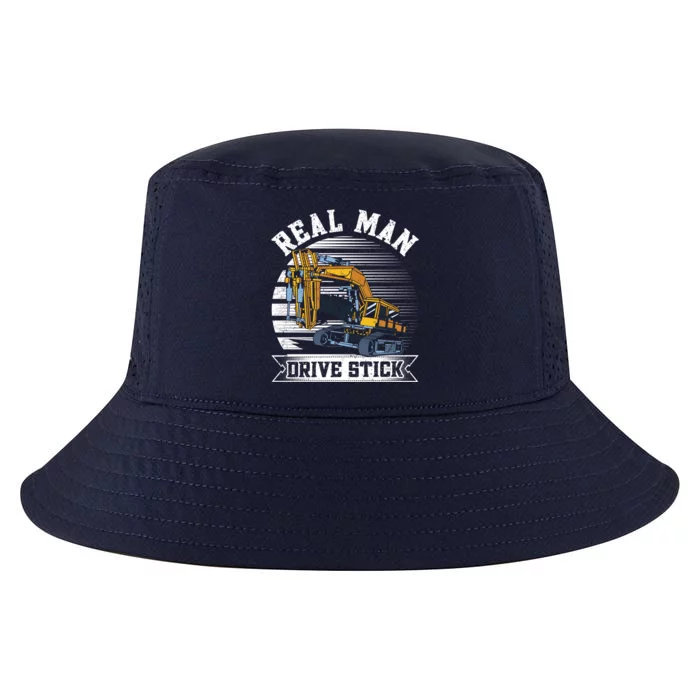 Real Drive Stick Construction Workers And Excavator Gift Cool Comfort Performance Bucket Hat