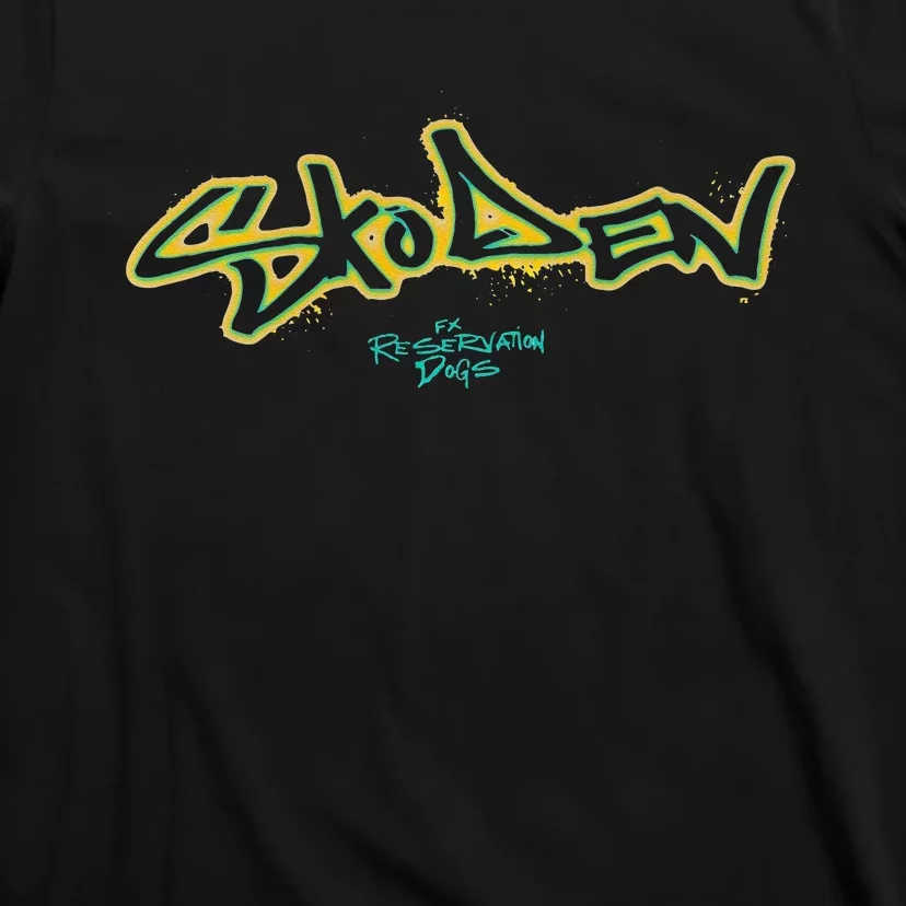 Reservation Dogs Skoden Graffiti Centered T-Shirt